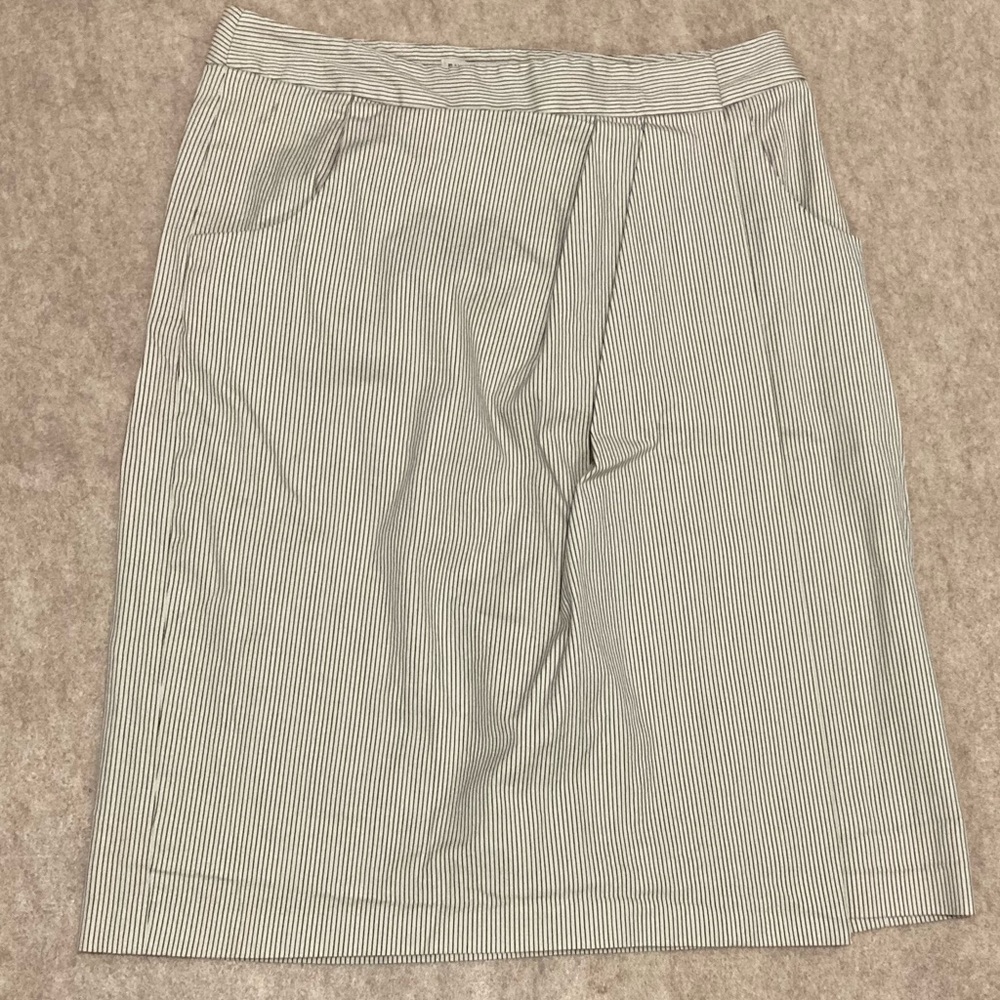 Striped Banana Republic Wrap Skirt with Pockets!